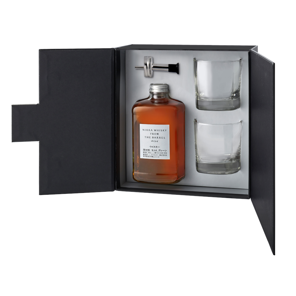 Buy The Nikka FTB 2 glass & pourer pack Online | The Spirit Co