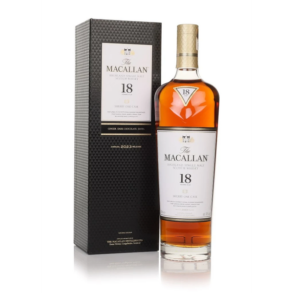 The Macallan 18 Year Old Sherry Oak 2023 Release