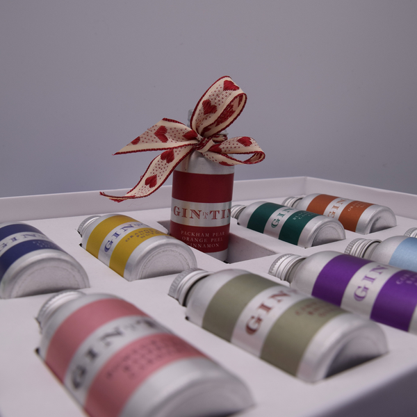 Gin in a Tin - Valentine's 12 Gin Gift Pack