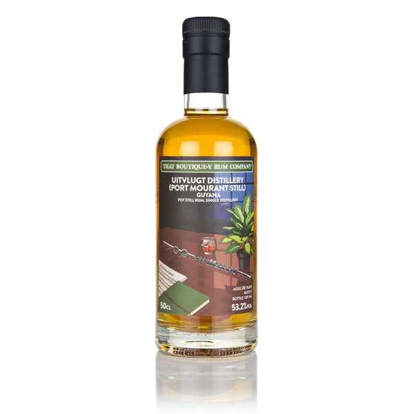 Uitvlugt (Port Mourant Stills), Guyana - Pot Still rum, Single Distillery - Batch 1 - 26 Year Old