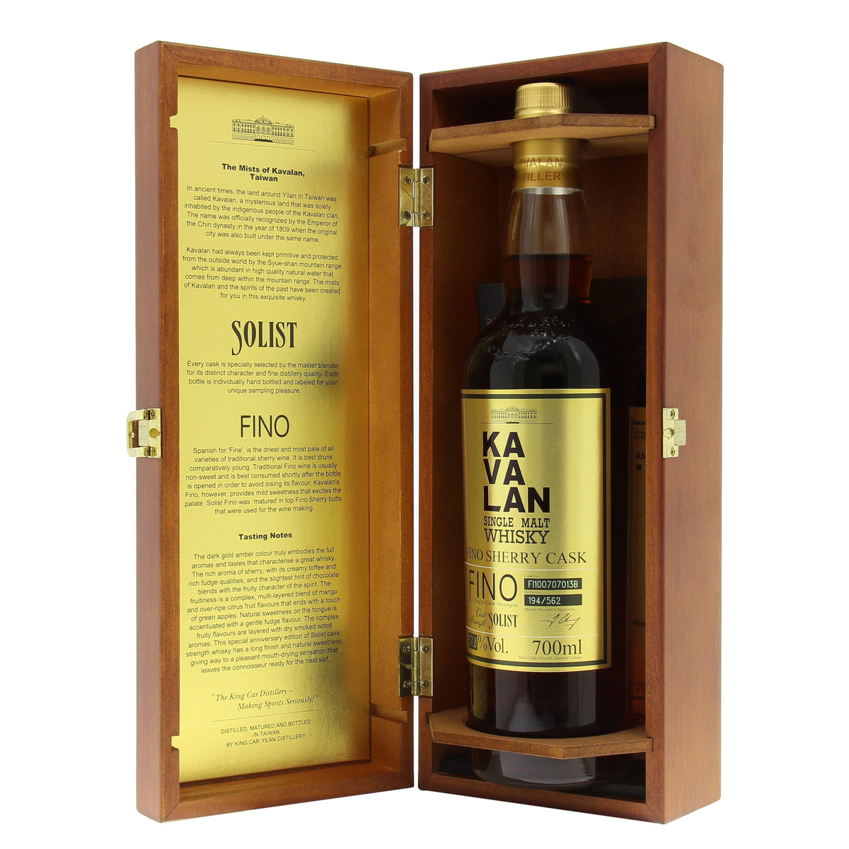 Buy Kavalan Solist Fino Taiwanese Whisky Online | The Spirit Co Buy Kavalan Solist Fino Taiwanese Whisky Online | The Spirit Co