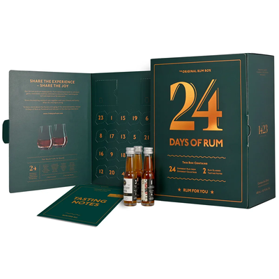 24 Days of Rum -  Green Advent Calendar