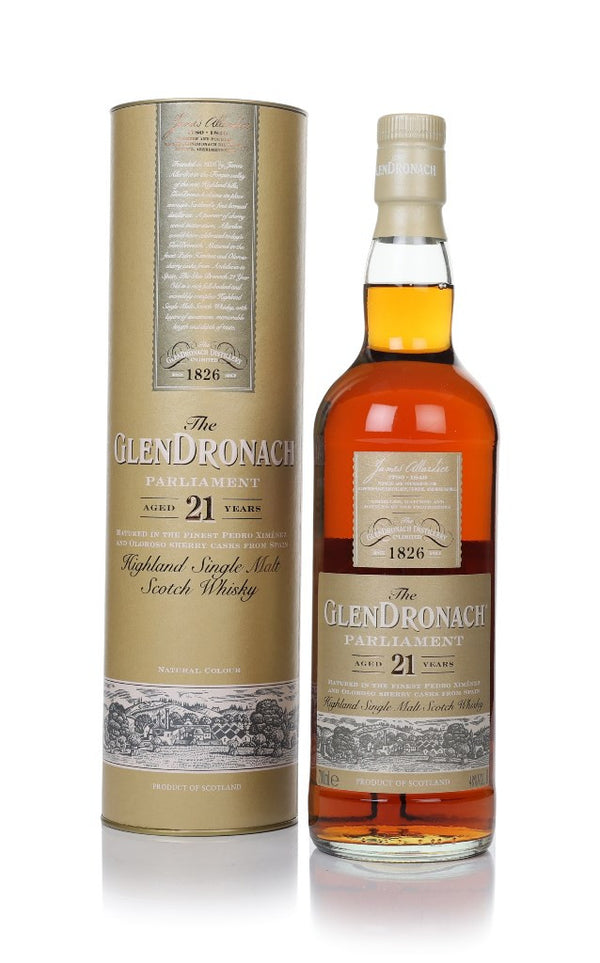 The GlenDronach 21 Year Old parliament USA Exclusive