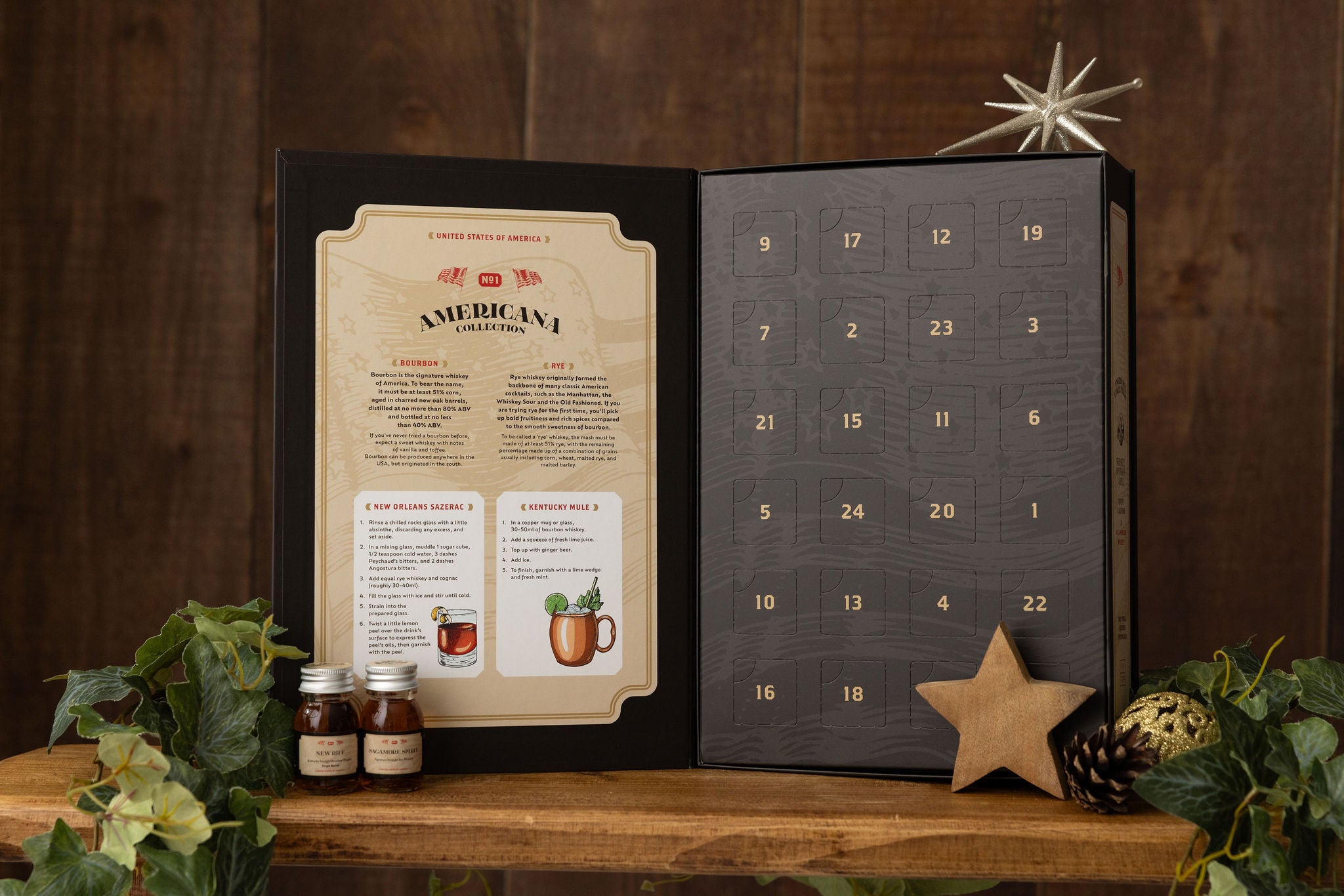 Buy The Americana Whiskey Collection Advent Calendar Online The Spirit Co