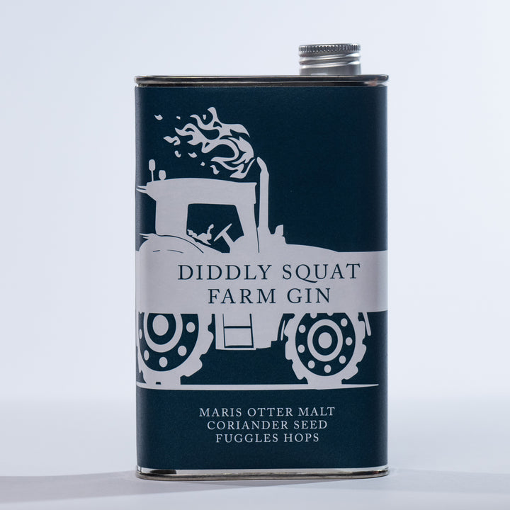 Diddly Squat Farm Gin in a Tin - Maris Otter Malt, Coriander Seed and Fuggles Hops