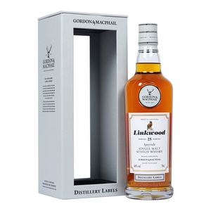 Buy The Linkwood 25 Year Old (G&M Distillery Labels) Single Malt