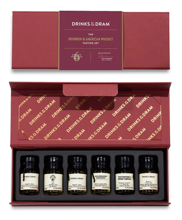 The Premium Bourbon 6 Dram Tasting Set 18cl
